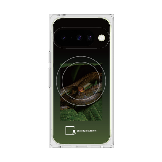 Premium Square Case with Pixelsnap［ Green Future Project - Chironius ］