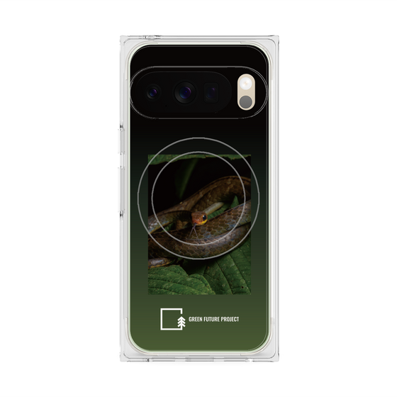 Premium Square Case with Pixelsnap［ Green Future Project - Chironius ］