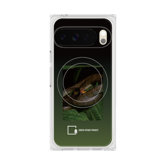 Premium Square Case with Pixelsnap［ Green Future Project - Chironius ］