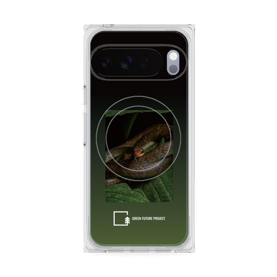 Premium Square Case with Pixelsnap［ Green Future Project - Chironius ］