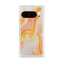 Premium Square Case with Pixelsnap［ Color Rain - Original - Tangerine Mist ］