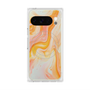 Premium Square Case with Pixelsnap［ Color Rain - Original - Tangerine Mist ］