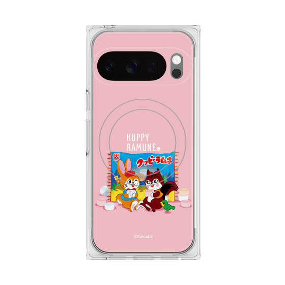 Premium Square Case with Pixelsnap［ Kuppy Ramune - Drawing 2 ］