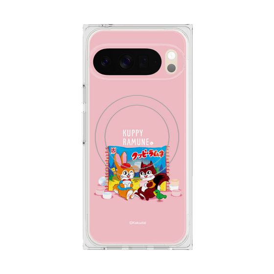 Premium Square Case with Pixelsnap［ Kuppy Ramune - Drawing 2 ］