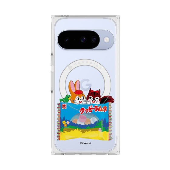 Premium Square Case with Pixelsnap［ Kuppy Ramune - Drawing 3 ］