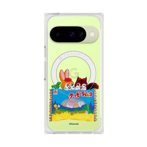 Premium Square Case with Pixelsnap［ Kuppy Ramune - Drawing 3 ］