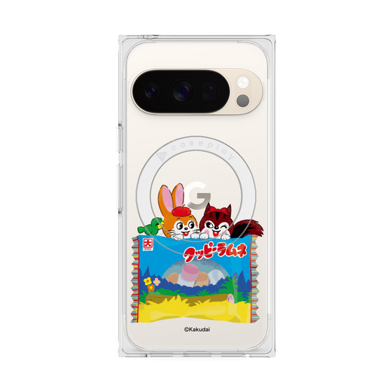 Premium Square Case with Pixelsnap［ Kuppy Ramune - Drawing 3 ］