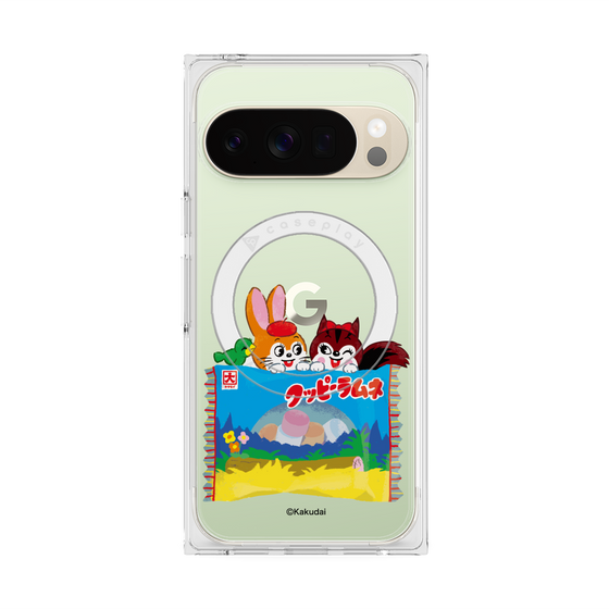 Premium Square Case with Pixelsnap［ Kuppy Ramune - Drawing 3 ］