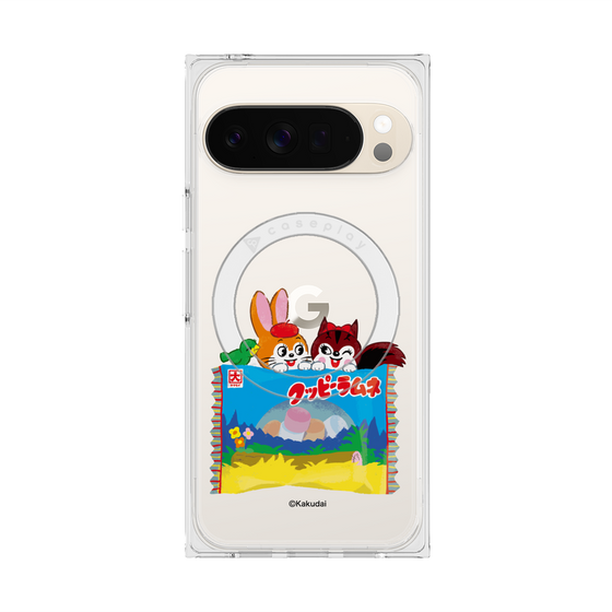 Premium Square Case with Pixelsnap［ Kuppy Ramune - Drawing 3 ］