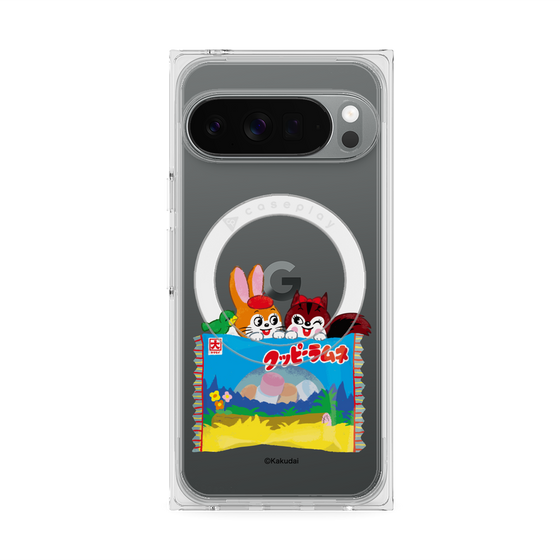 Premium Square Case with Pixelsnap［ Kuppy Ramune - Drawing 3 ］