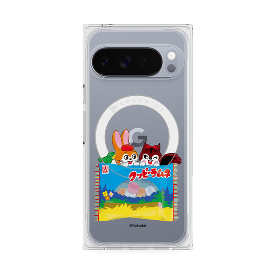 Premium Square Case with Pixelsnap［ Kuppy Ramune - Drawing 3 ］
