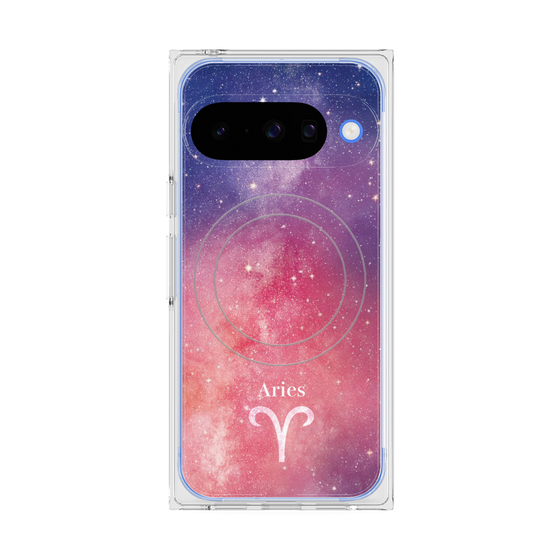 Premium Square Case with Pixelsnap［ STARRY SIGNS - Original - Aries ］