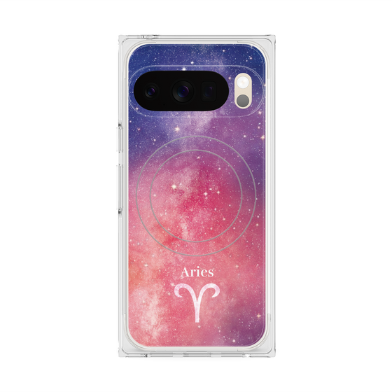 Premium Square Case with Pixelsnap［ STARRY SIGNS - Original - Aries ］