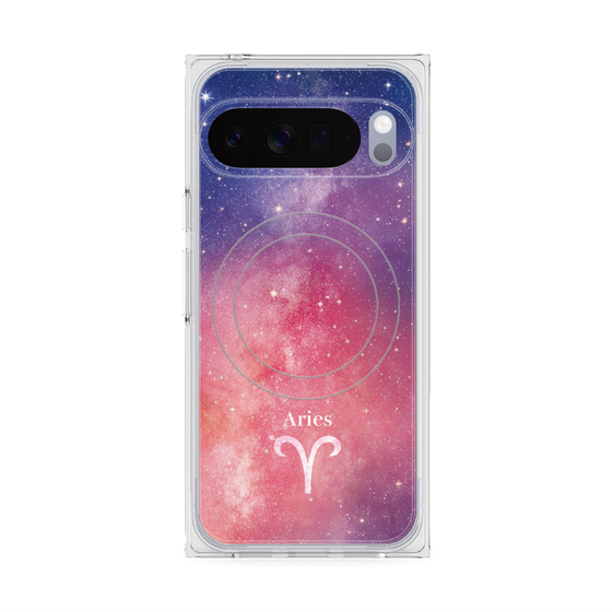Premium Square Case with Pixelsnap［ STARRY SIGNS - Original - Aries ］