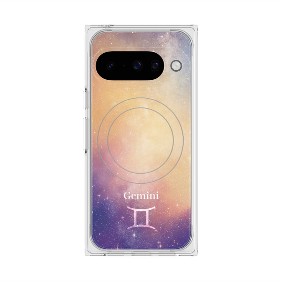 Premium Square Case with Pixelsnap［ STARRY SIGNS - Original - Gemini ］