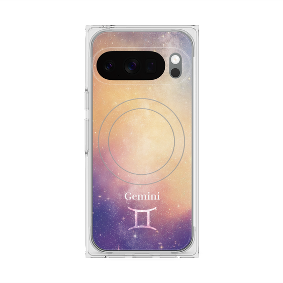 Premium Square Case with Pixelsnap［ STARRY SIGNS - Original - Gemini ］