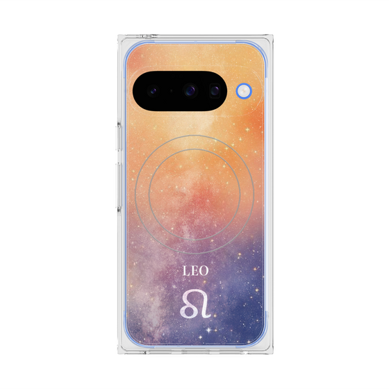 Premium Square Case with Pixelsnap［ STARRY SIGNS - Original - Leo ］