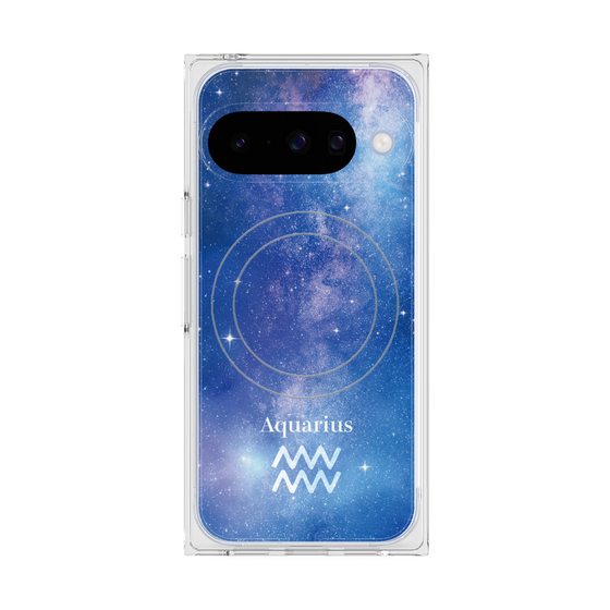 Premium Square Case with Pixelsnap［ STARRY SIGNS - Original - Aquarius ］