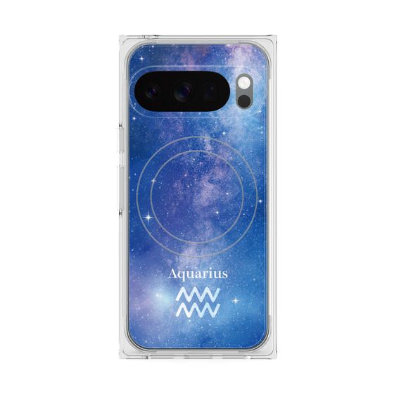 Premium Square Case with Pixelsnap［ STARRY SIGNS - Original - Aquarius ］