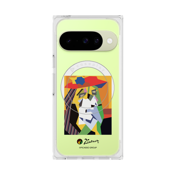 Premium Square Case with Pixelsnap［ PICASSO - The Weeping Woman ］