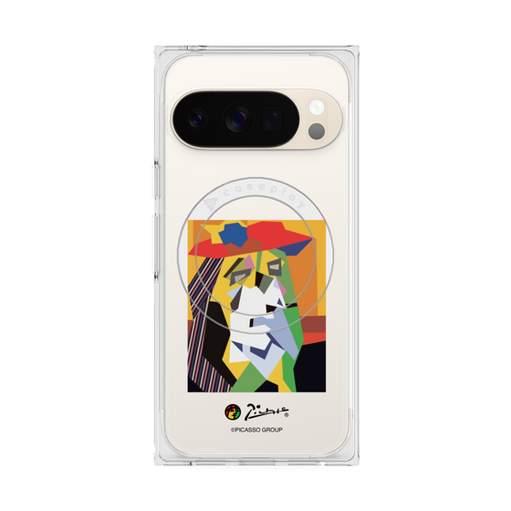 Premium Square Case with Pixelsnap［ PICASSO - The Weeping Woman ］