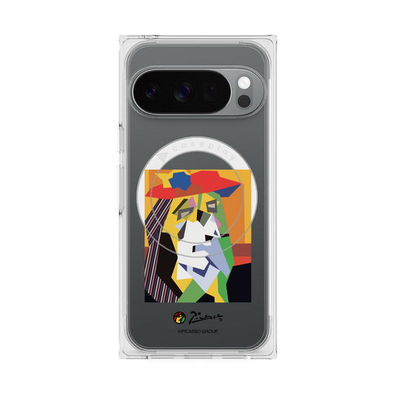 Premium Square Case with Pixelsnap［ PICASSO - The Weeping Woman ］
