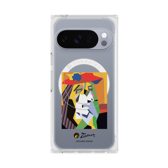 Premium Square Case with Pixelsnap［ PICASSO - The Weeping Woman ］