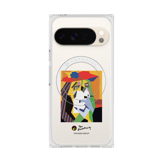 Premium Square Case with Pixelsnap［ PICASSO - The Weeping Woman ］