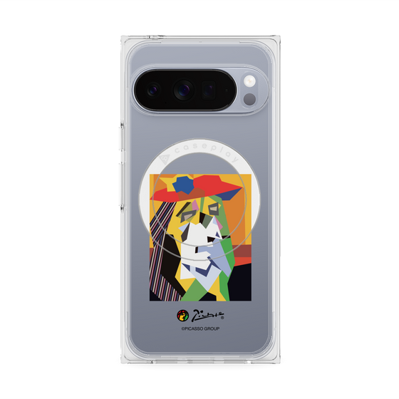 Premium Square Case with Pixelsnap［ PICASSO - The Weeping Woman ］