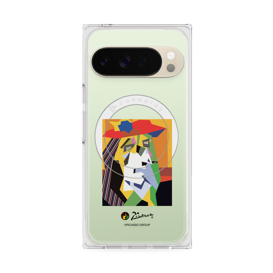Premium Square Case with Pixelsnap［ PICASSO - The Weeping Woman ］