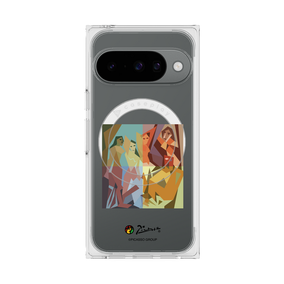 Premium Square Case with Pixelsnap［ PICASSO - Les Demoiselles d'Avignon ］