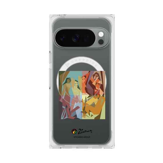 Premium Square Case with Pixelsnap［ PICASSO - Les Demoiselles d'Avignon ］