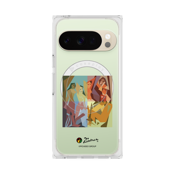 Premium Square Case with Pixelsnap［ PICASSO - Les Demoiselles d'Avignon ］