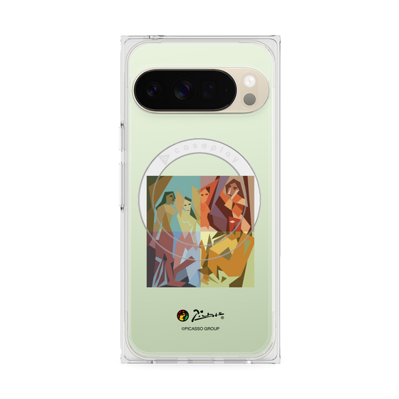 Premium Square Case with Pixelsnap［ PICASSO - Les Demoiselles d'Avignon ］