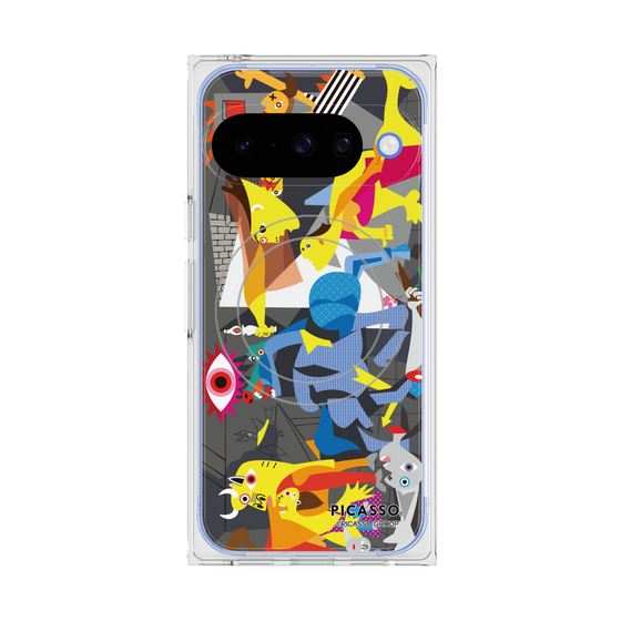 Premium Square Case with Pixelsnap［ PICASSO - Guernica ］