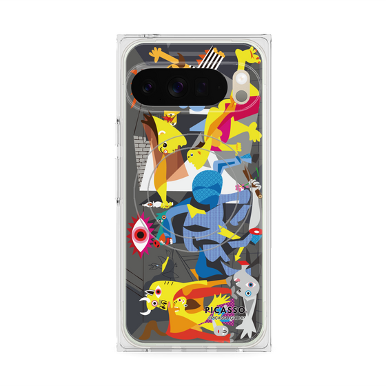 Premium Square Case with Pixelsnap［ PICASSO - Guernica ］