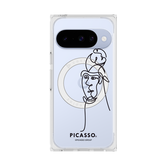 Premium Square Case with Pixelsnap［ PICASSO - Self-Portrait ］