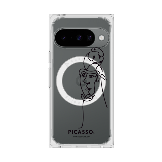 Premium Square Case with Pixelsnap［ PICASSO - Self-Portrait ］