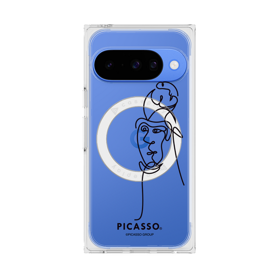 Premium Square Case with Pixelsnap［ PICASSO - Self-Portrait ］