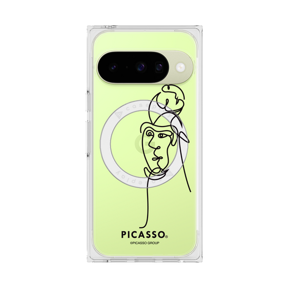 Premium Square Case with Pixelsnap［ PICASSO - Self-Portrait ］