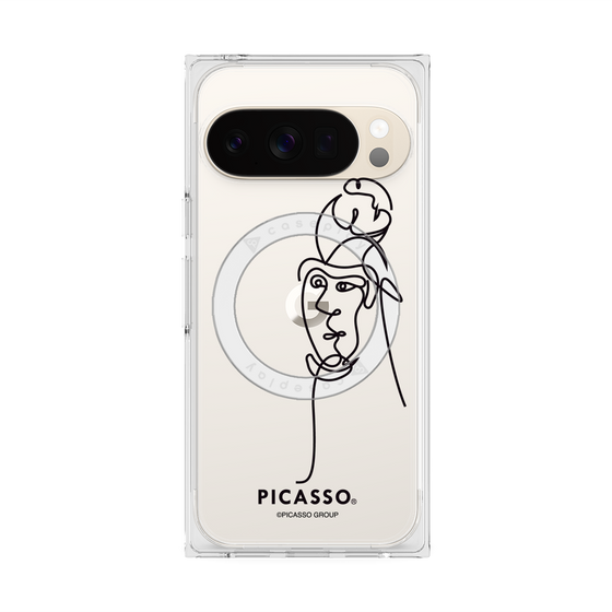 Premium Square Case with Pixelsnap［ PICASSO - Self-Portrait ］