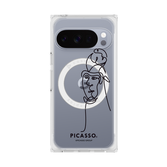 Premium Square Case with Pixelsnap［ PICASSO - Self-Portrait ］