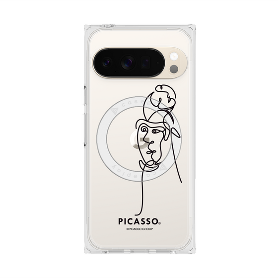 Premium Square Case with Pixelsnap［ PICASSO - Self-Portrait ］