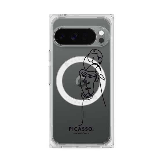 Premium Square Case with Pixelsnap［ PICASSO - Self-Portrait ］