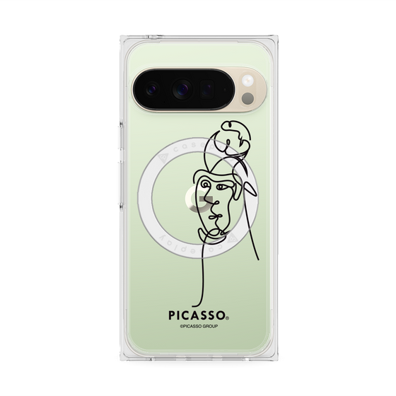 Premium Square Case with Pixelsnap［ PICASSO - Self-Portrait ］