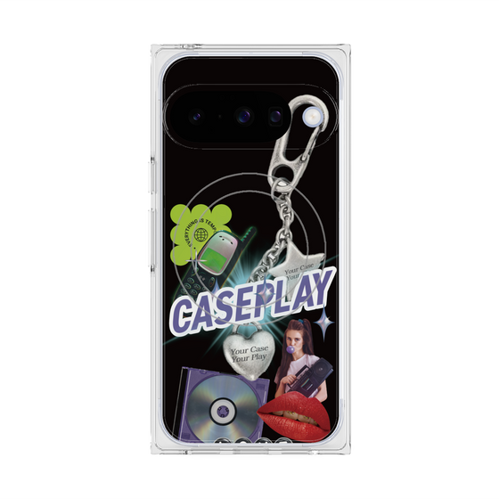 Premium Square Case with Pixelsnap［ YOUR CASE YOUR PLAY - Original - Music Lover ］