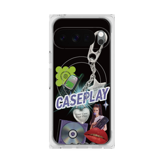 Premium Square Case with Pixelsnap［ YOUR CASE YOUR PLAY - Original - Music Lover ］