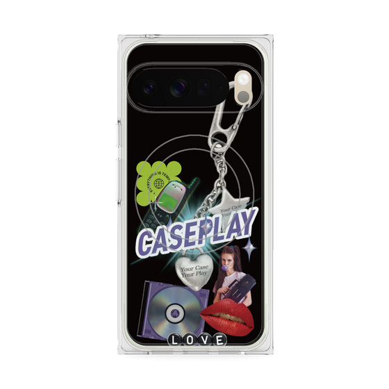 Premium Square Case with Pixelsnap［ YOUR CASE YOUR PLAY - Original - Music Lover ］