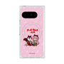Premium Square Case with Pixelsnap［ Hatsune Miku × Kuppy Ramune - Megurine Luka × Ram - Chibi Illustration ］