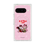 Premium Square Case with Pixelsnap［ Hatsune Miku × Kuppy Ramune - Megurine Luka × Ram - Chibi Illustration ］